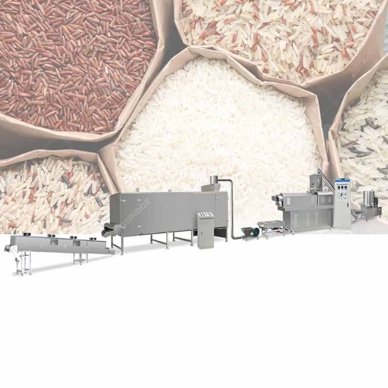 Fully - automated artificial rice production line with PLC control system