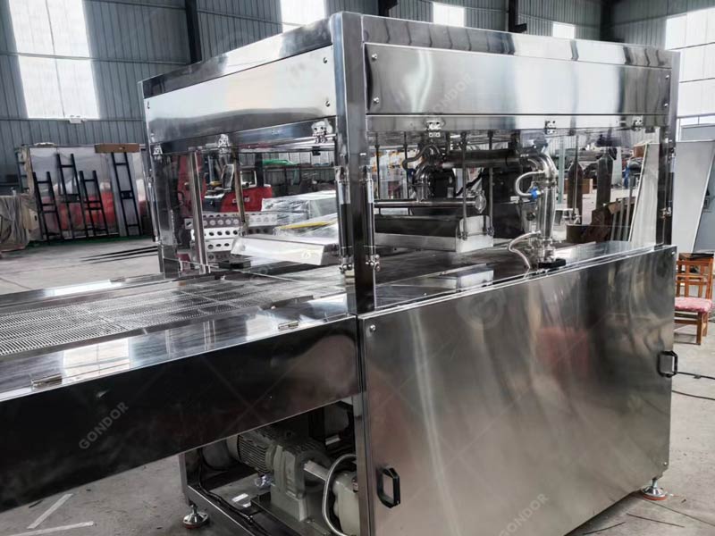 Fully-Automatic Chocolate Enrobing Machine for Mass Production