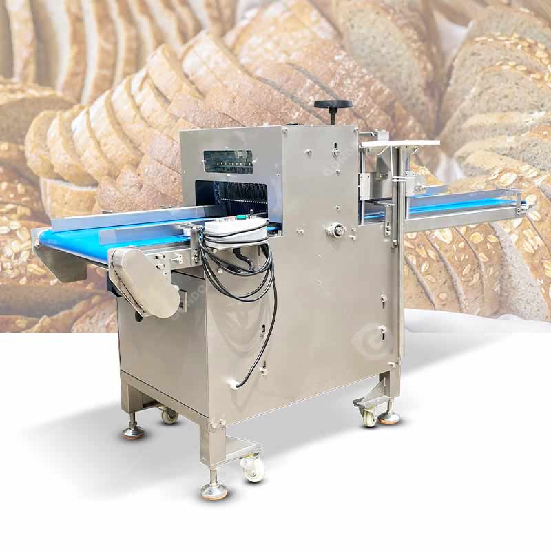 Automatic Continuous Commercial Bread Slicer Machine Gondor Machinery