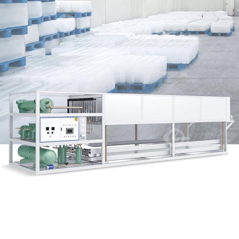 High - efficiency direct cooling ice block machine for large - scale ice production