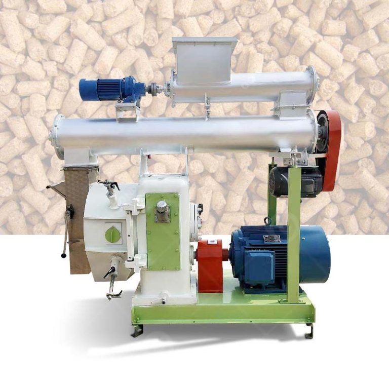 High-efficiency ring die feed pellet machine for large-scale feed production