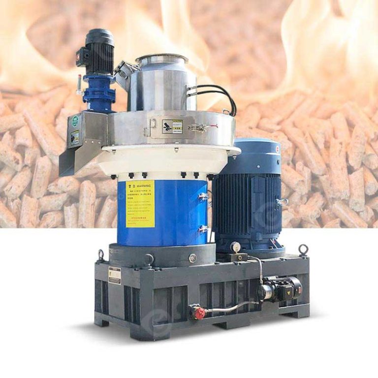 High-efficiency biomass pellet machine for large-scale production