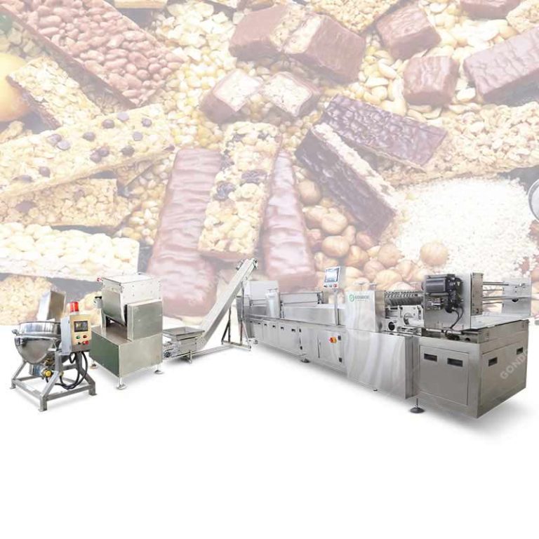 cereal bar production line for the organic food industry