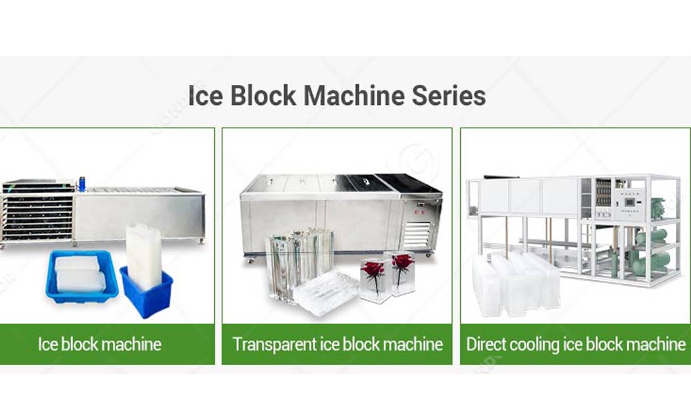 High - speed automatic block ice machine for rapid ice production