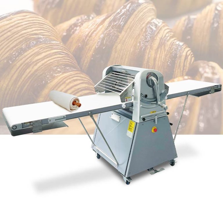 Automatic dough sheeter machine with precise thickness control