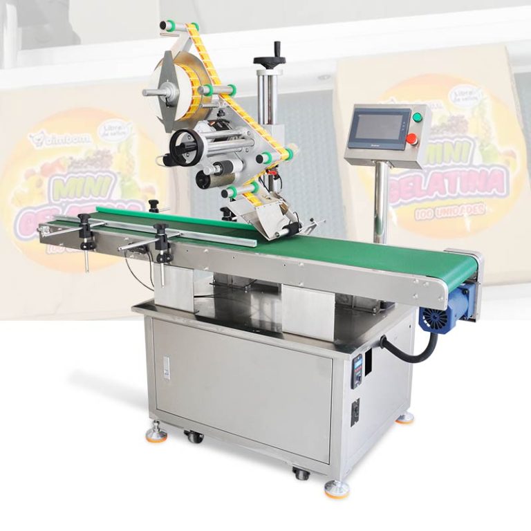 High - speed flat labeling machine for mass production