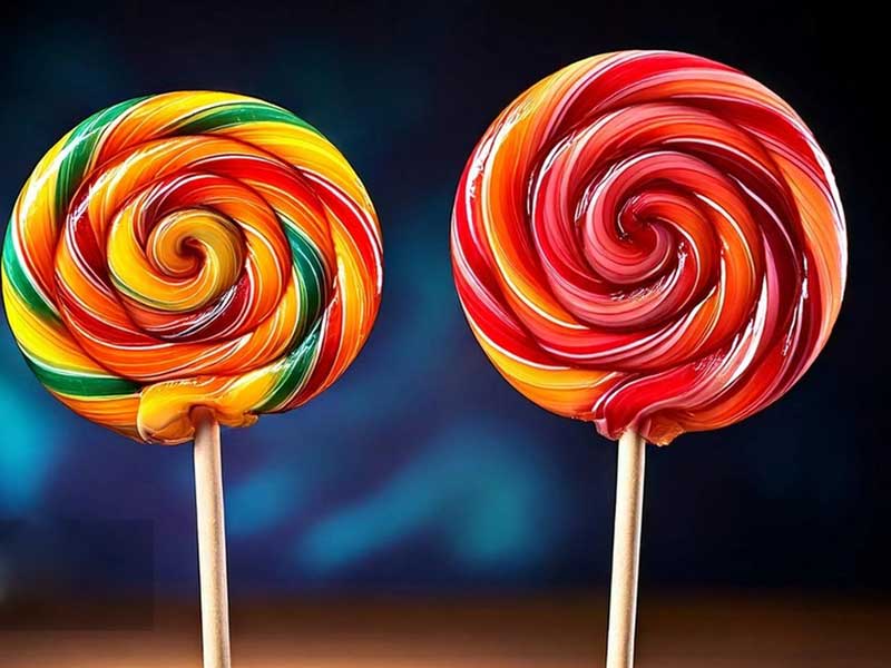Vacuum cooking system for sugar-free candy production