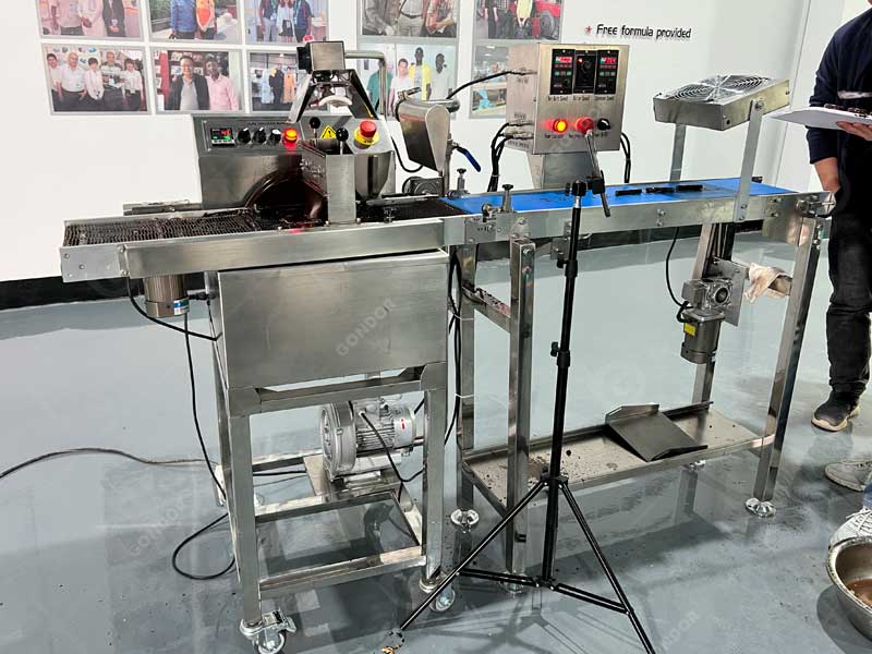 chocolate wheel tempering equipment for high-volume production lines