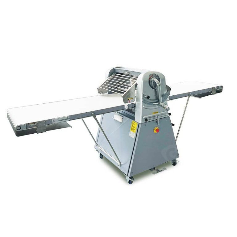 Automatic dough sheeter machine with precise thickness control