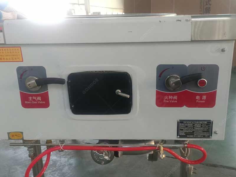 Automated potato cutting and frying line