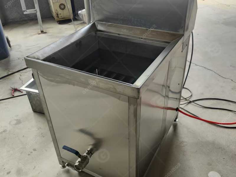 Potato fries processing unit for Afghan factory
