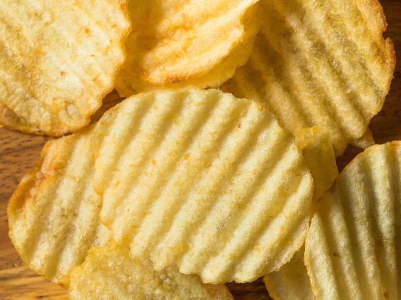 French fries line with smart automation and minimal waste