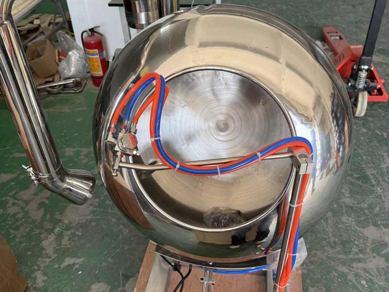 Automatic confectionery panning equipment