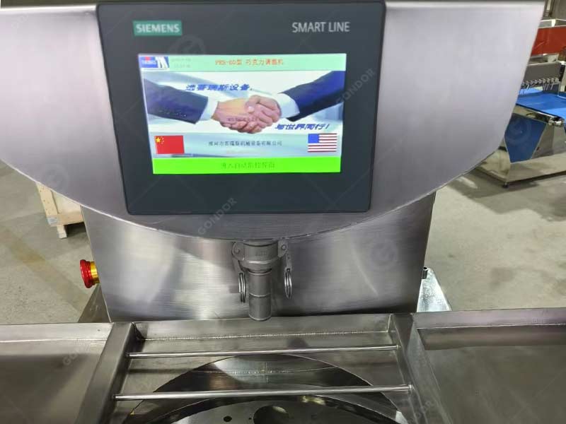 Fully automatic chocolate tempering machine for precise control