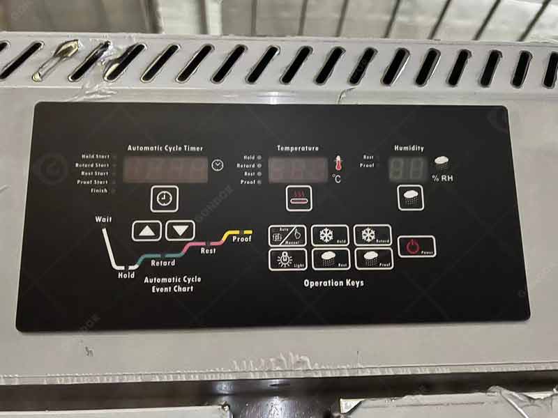20 Tray Commercial Proofing Cabinet with LED Display