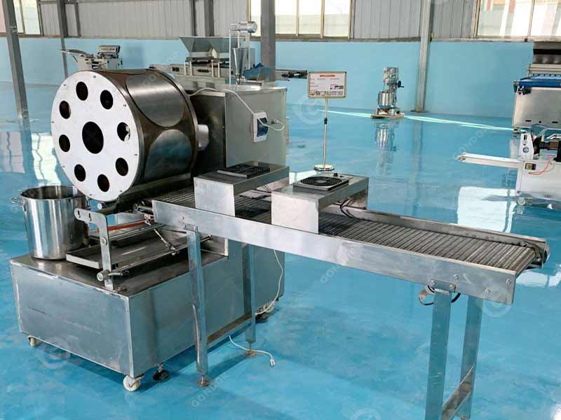 Automatic spring roll making machine | commercial spring roll equipment
