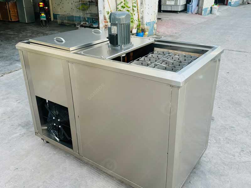 stainless steel commercial ice block making machin
