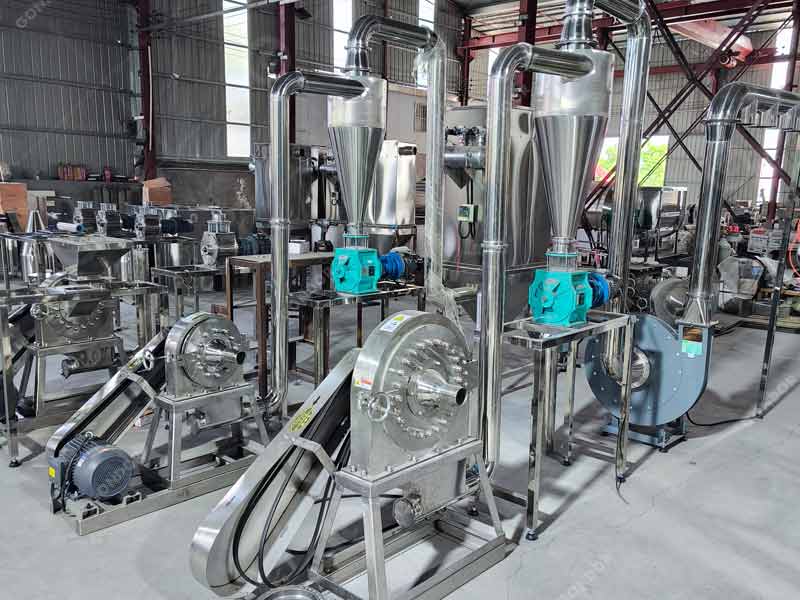 energy - saving ginger powder production line