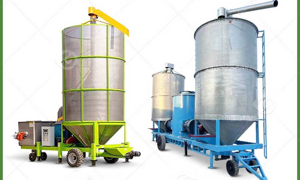 mobile paddy dryer suitable for humid climates