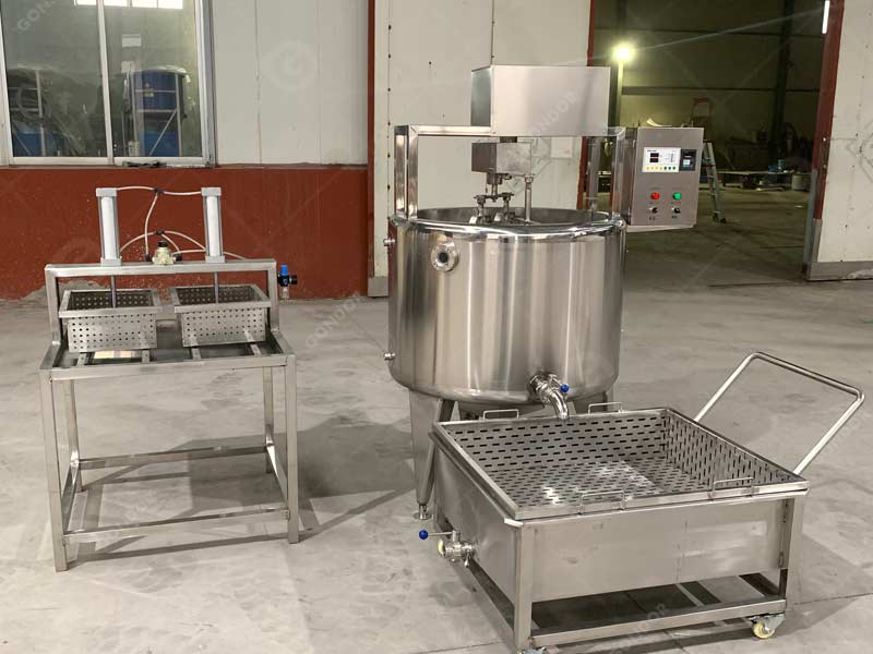 500L stainless steel cheese making vat