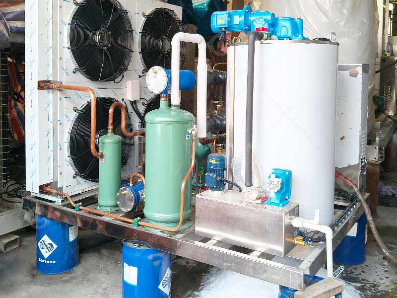 commercial flake ice machine