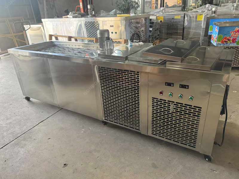 high-capacity ice block maker machine