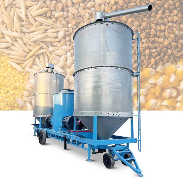 high - capacity mobile grain dryer