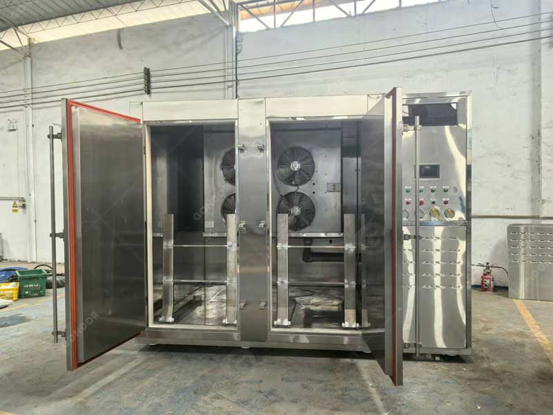 Industrial blast freezer for sale for large food processing businesses