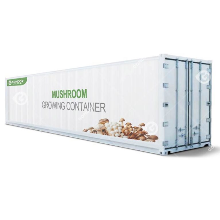 Breathable mushroom growing container for oyster/shiitake mushroom
