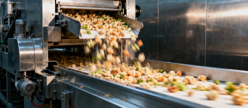 10 steps of a garlic peeler machine