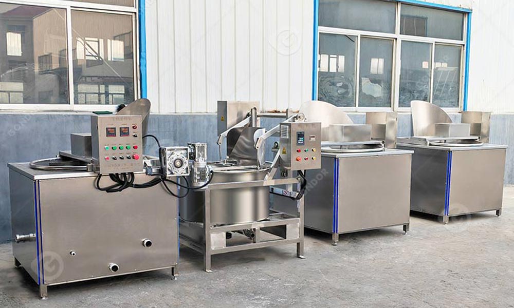 Electric industrial fryer machine for indoor commercial use
