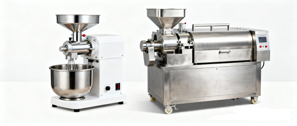 Home Chocolate Panning Machine VS Commercial Chocolate Panning Machine