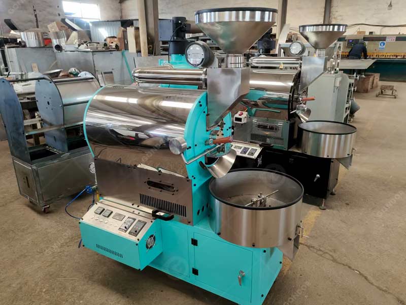 Commercial coffee roaster with after-sales installation and training