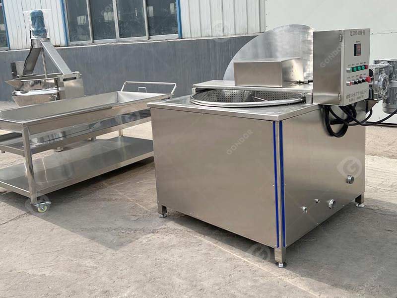 Industrial deep fryer for sale for chicken and french fries frying