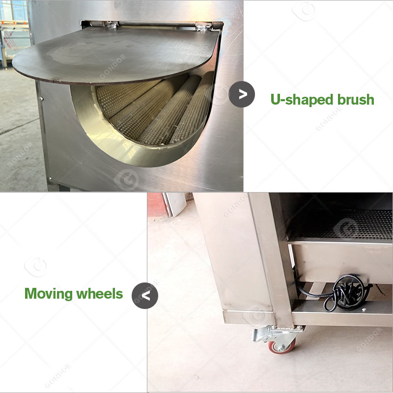 Brush Roller Cleaning Machine