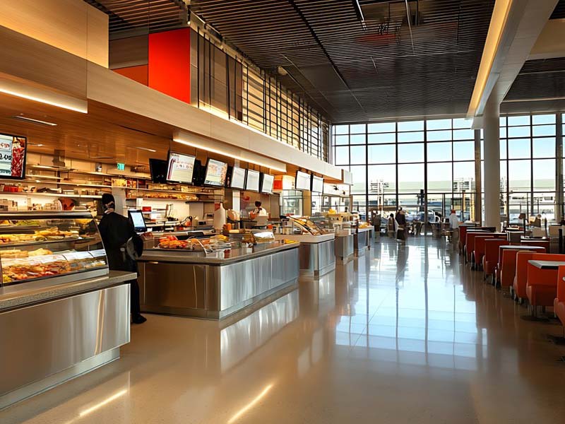 Flight Type Dishwasher For Aviation Catering Organization