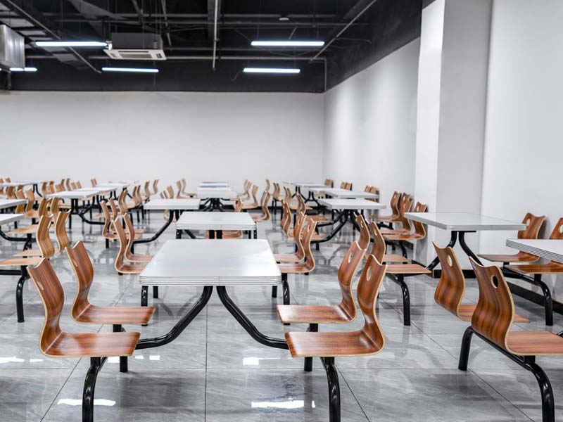 Flight Type Dishwasher For School Cafeteria