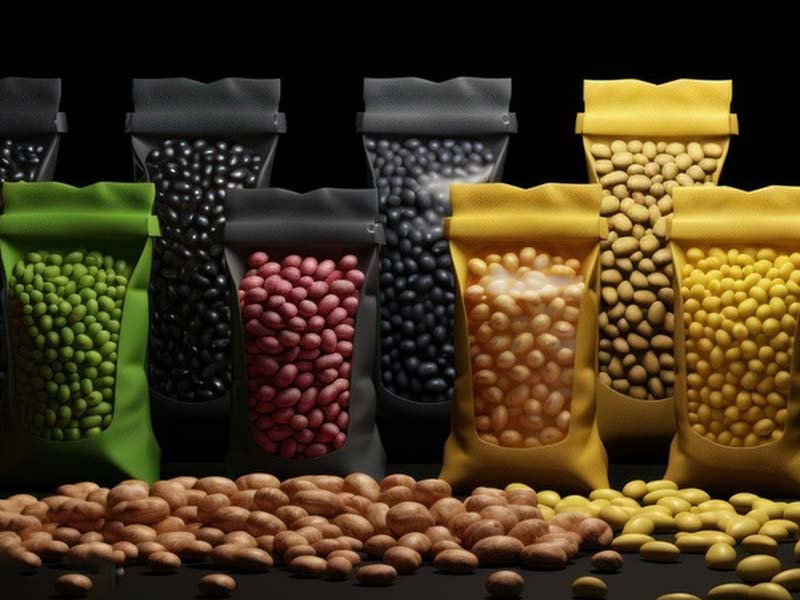 Granule Packaging Machine For Seed Packing Plant