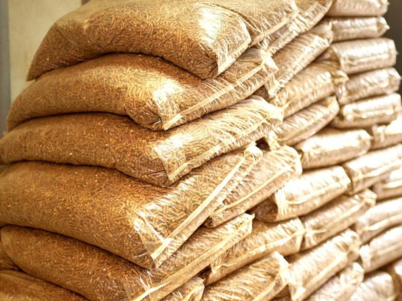 Granule Packaging Machine For Wood Chip Packaging Factory