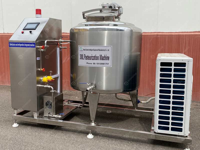 Milk Pasteurizer Live Shot2