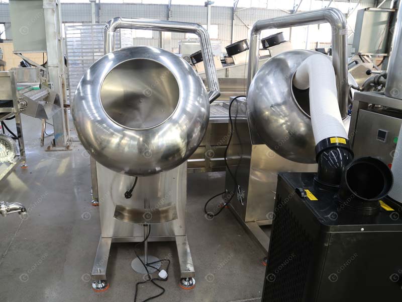 Schokoladenüberzugsmaschine