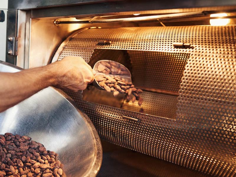 Cocoa Bean Crusher For Baking Cocoa Beans
