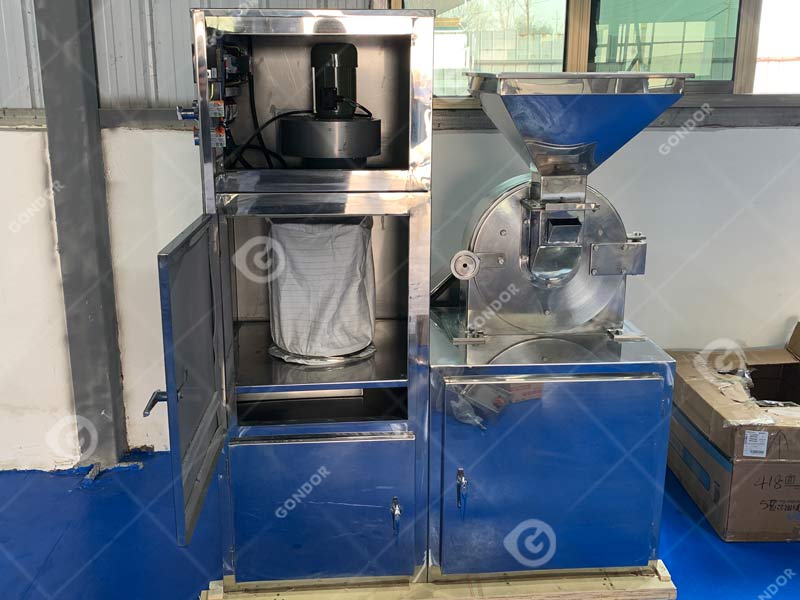 Cocoa Bean Grinding Machine Live Shot2