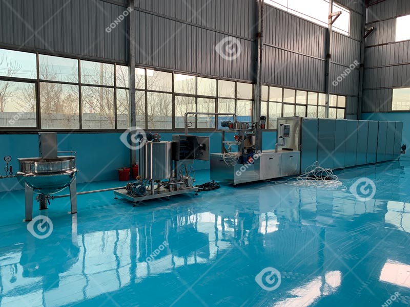 Gummy Production Line Live Shot