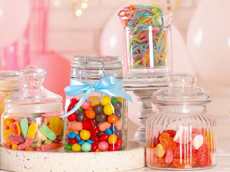 High-Speed Candy Pillow Packing Machine Candies of Different Sizes2