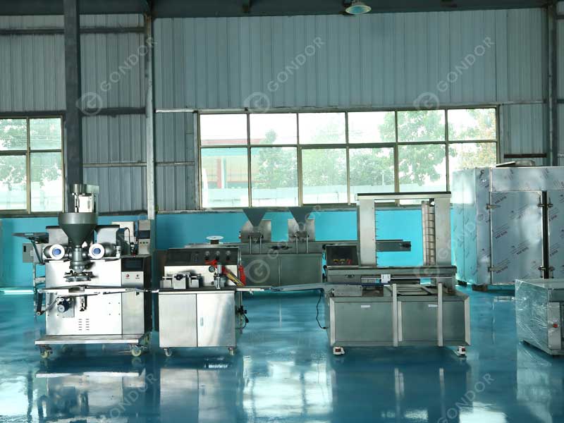 Automatic Mooncake Production Line Live Shot3