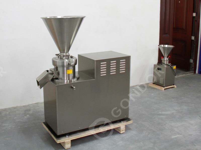 Commercial Peanut Butter Colloid Mill Live Shot2