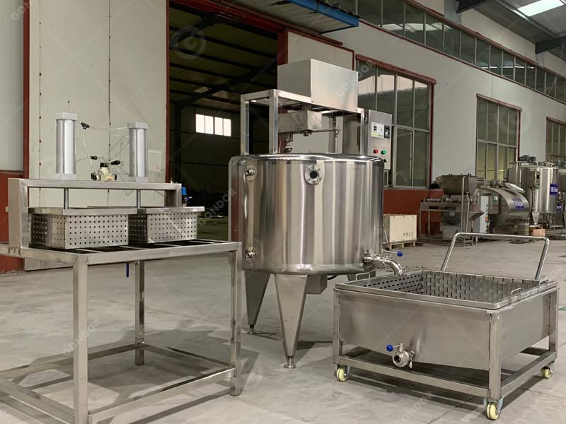 How to make cheese with cheese making machine