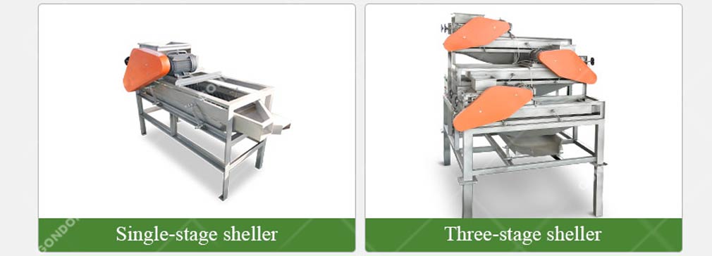 Almond Sheller Machine Live Shots