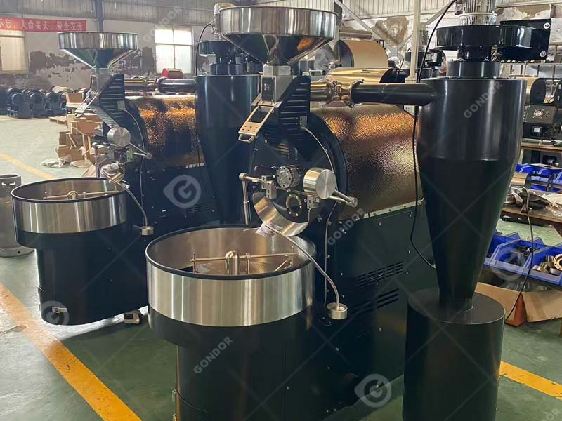 Coffee Bean Roaster Machine Live Shot1